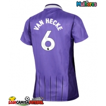 Camisa de Futebol Tottenham Hotspur Jan Paul van Hecke #6 Equipamento Alternativo Mulheres 2026-27 Manga Curta